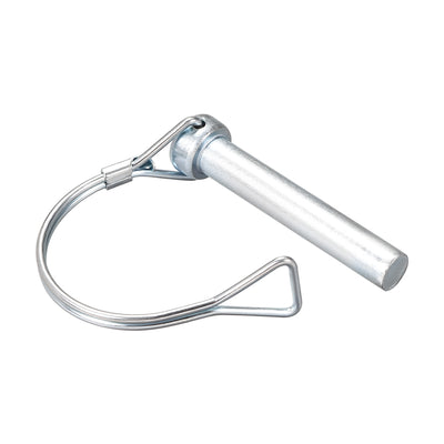 Harfington Shaft Locking Pin 10mmx60mm Coupler Pin for Farm Trailers Lawn Arch 3Pcs