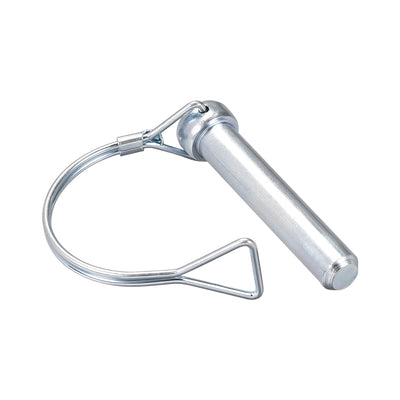 Harfington Shaft Locking Pin 12mmx65mm Coupler Pin for Farm Trailers Lawn Arch