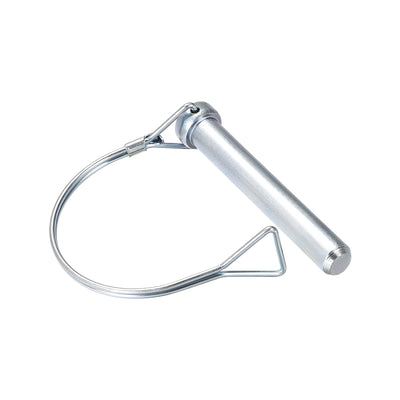 Harfington Shaft Locking Pin 12mmx80mm Coupler Pin for Farm Trailers Lawn Arch