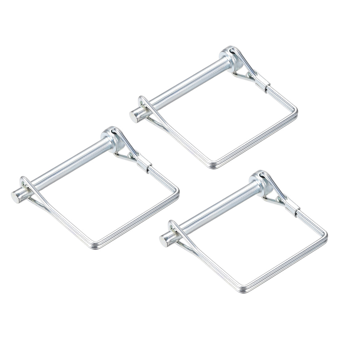 Harfington Shaft Locking Pin 6mmx55mm Coupler Pin for Farm Trailers Lawn Square 3Pcs