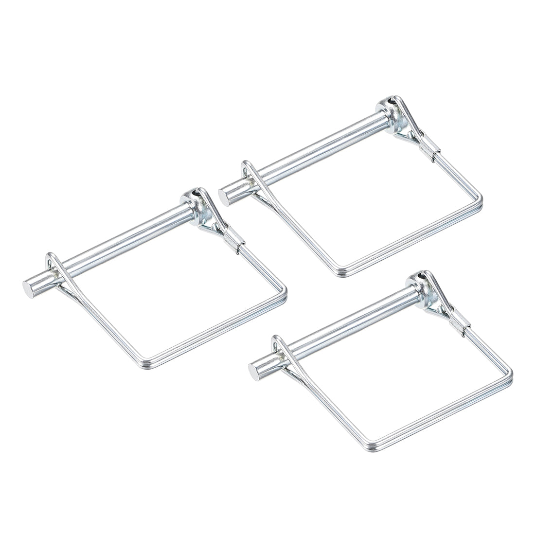 Harfington Shaft Locking Pin 6mmx60mm Coupler Pin for Farm Trailers Lawn Square 3Pcs