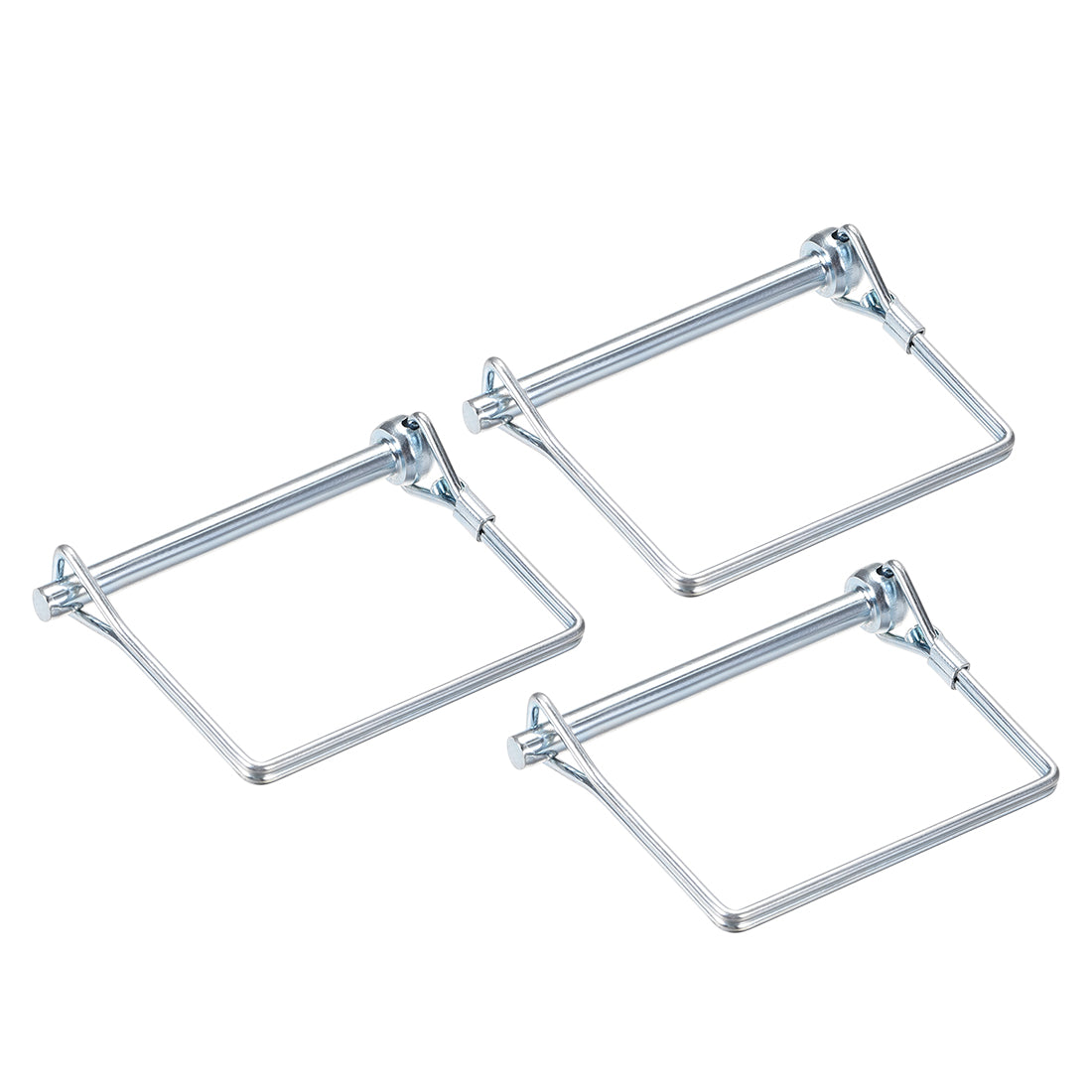 Harfington Shaft Locking Pin 6mmx70mm Coupler Pin for Farm Trailers Lawn Square 3Pcs