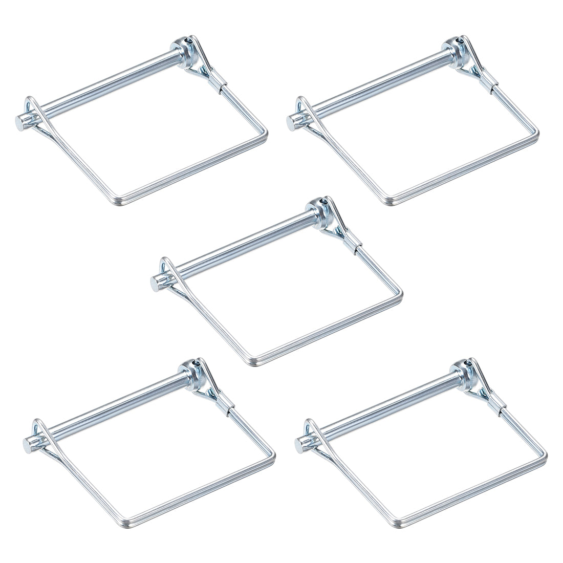 Harfington Shaft Locking Pin 6mmx70mm Coupler Pin for Farm Trailers Lawn Square 5Pcs