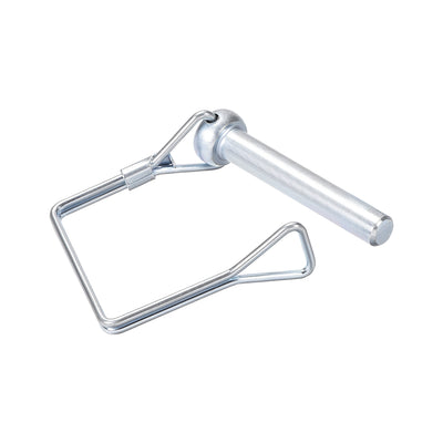 Harfington Shaft Locking Pin 8mmx50mm Coupler Pin for Farm Trailers Lawn Square 3Pcs