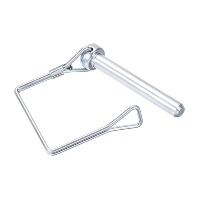 Harfington Shaft Locking Pin 8mmx60mm Coupler Pin for Farm Trailers Lawn Square 5Pcs