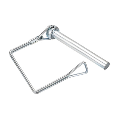 Harfington Shaft Locking Pin 8mmx65mm Coupler Pin for Farm Trailers Lawn Square 5Pcs