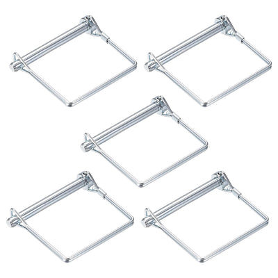Harfington Shaft Locking Pin 8mmx70mm Coupler Pin for Farm Trailers Lawn Square 5Pcs
