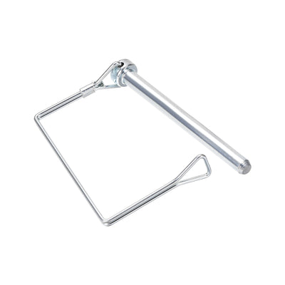 Harfington Shaft Locking Pin 8mmx90mm Coupler Pin for Farm Trailers Lawn Square