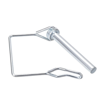 Harfington Shaft Locking Pin w Ear 9mmx70mm Coupler Pin for Farm Trailers Lawn Square 3Pcs