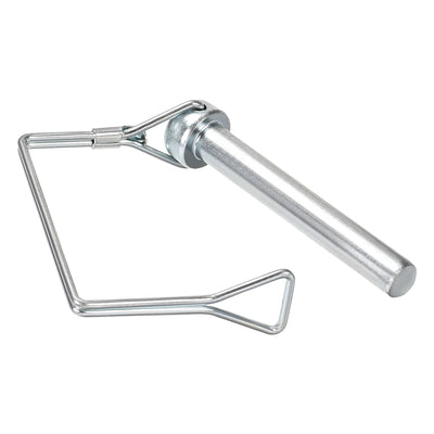 Harfington Shaft Locking Pin 9.5mmx65mm Coupler Pin for Farm Trailers Lawn Square