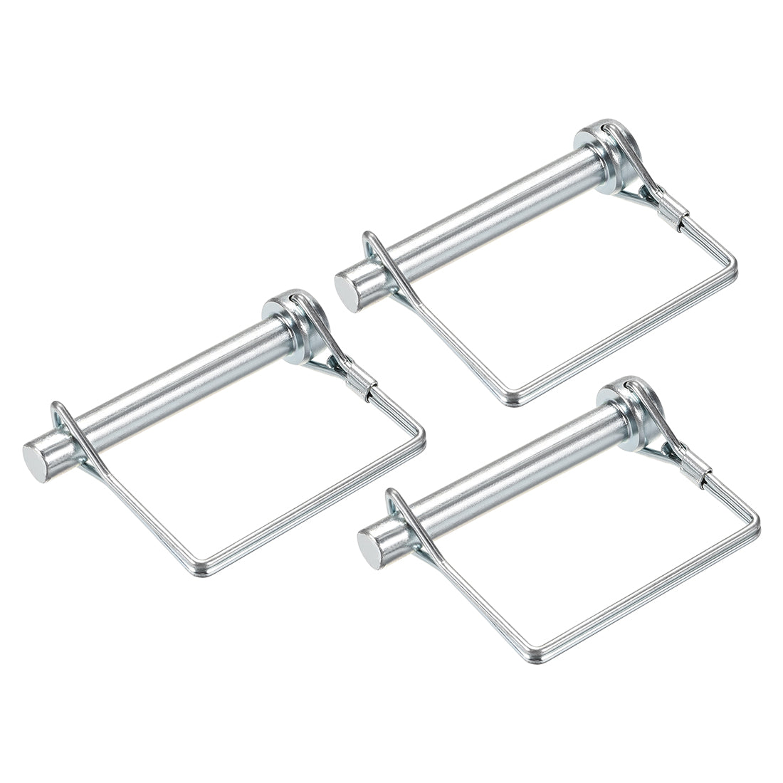 Harfington Shaft Locking Pin 9.5mmx65mm Coupler Pin for Farm Trailers Lawn Square 3Pcs