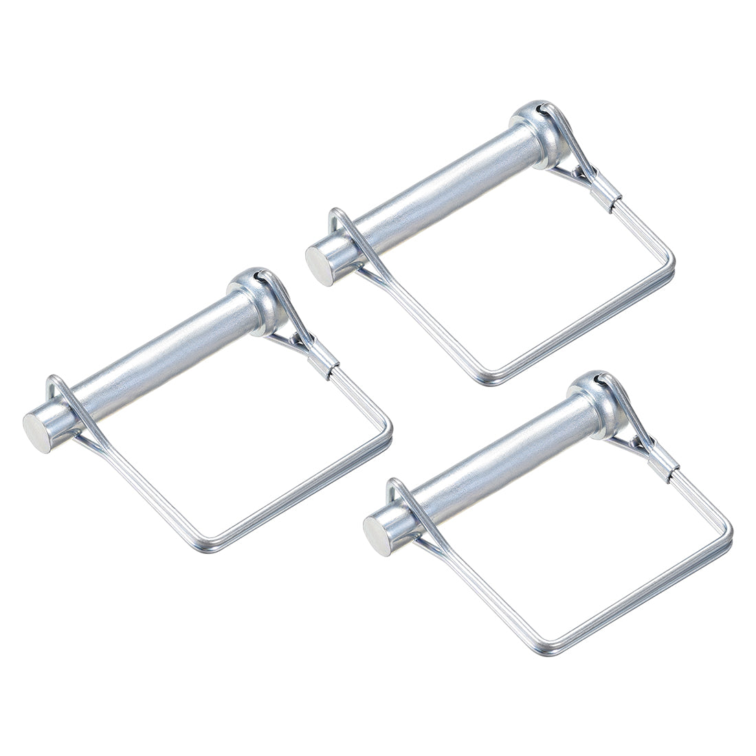 Harfington Shaft Locking Pin 10mmx60mm Coupler Pin for Farm Trailers Lawn Square 3Pcs