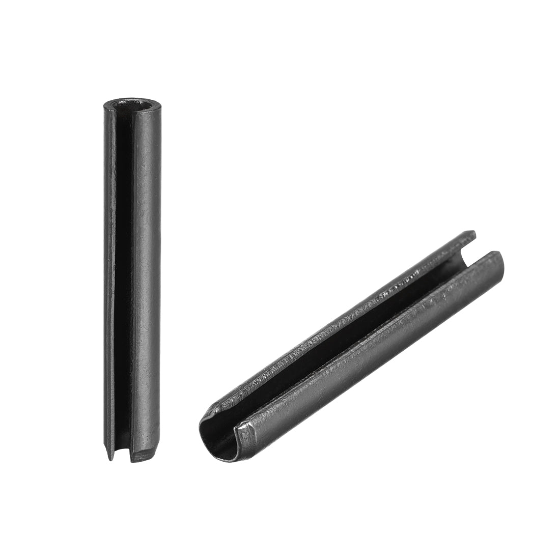 Harfington Slotted Spring Pin - Plain Finish 65Mn Roll Assortment Kit 30Pcs