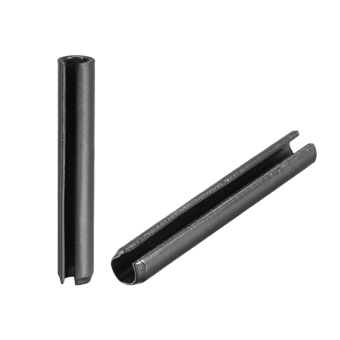 Harfington Slotted Spring Pin - Plain Finish 65Mn Roll Assortment Kit 100Pcs