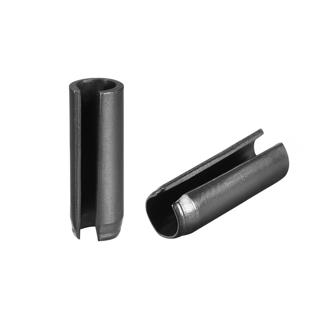 Harfington Slotted Spring Pin - Plain Finish 65Mn Roll Assortment Kit 100Pcs