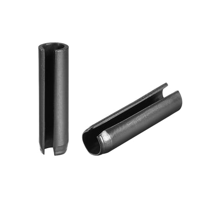 Harfington Slotted Spring Pin - Plain Finish 65Mn Roll Assortment Kit 30Pcs