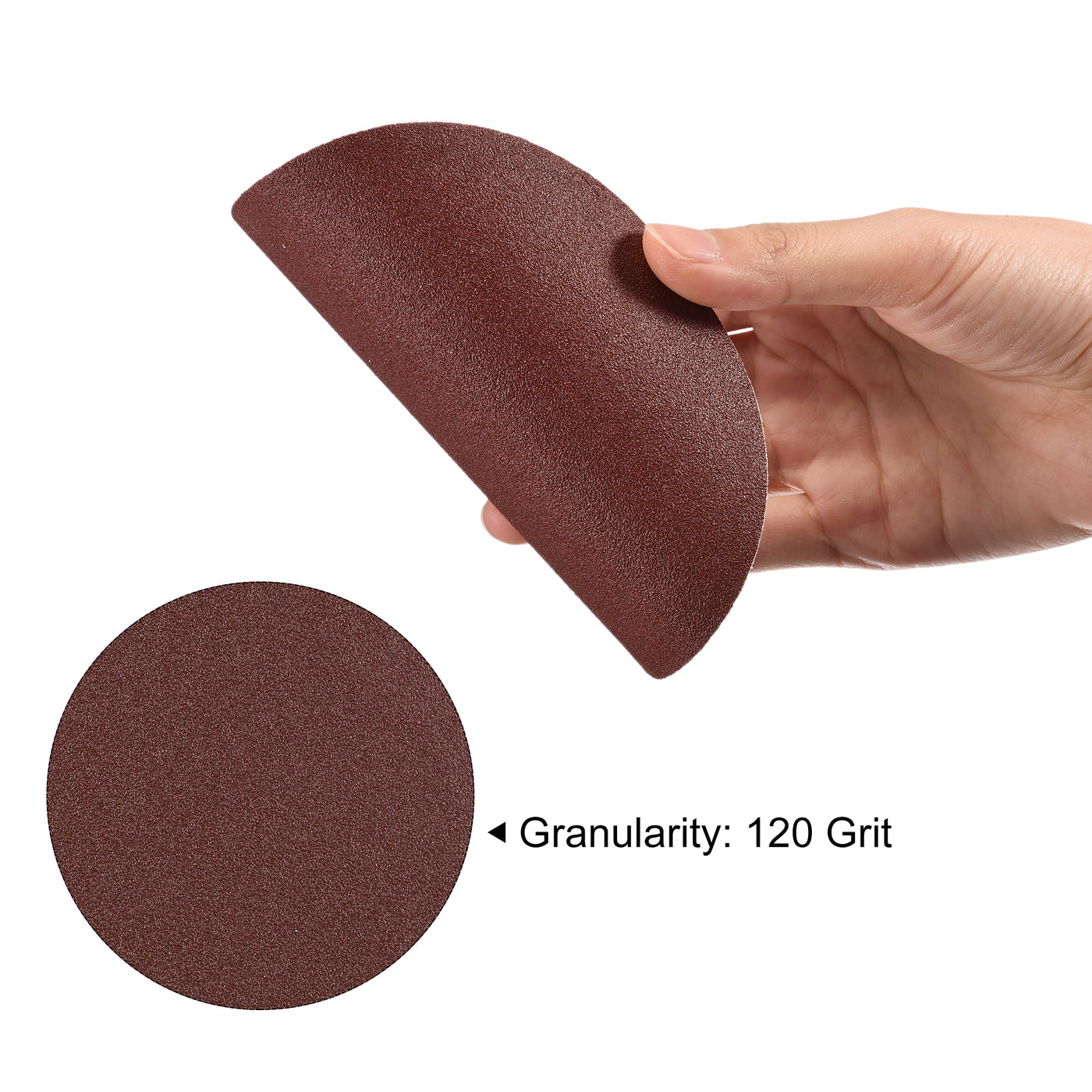Harfington PSA Sanding Disc Aluminum Oxide Adhesive Backed Sandpaper