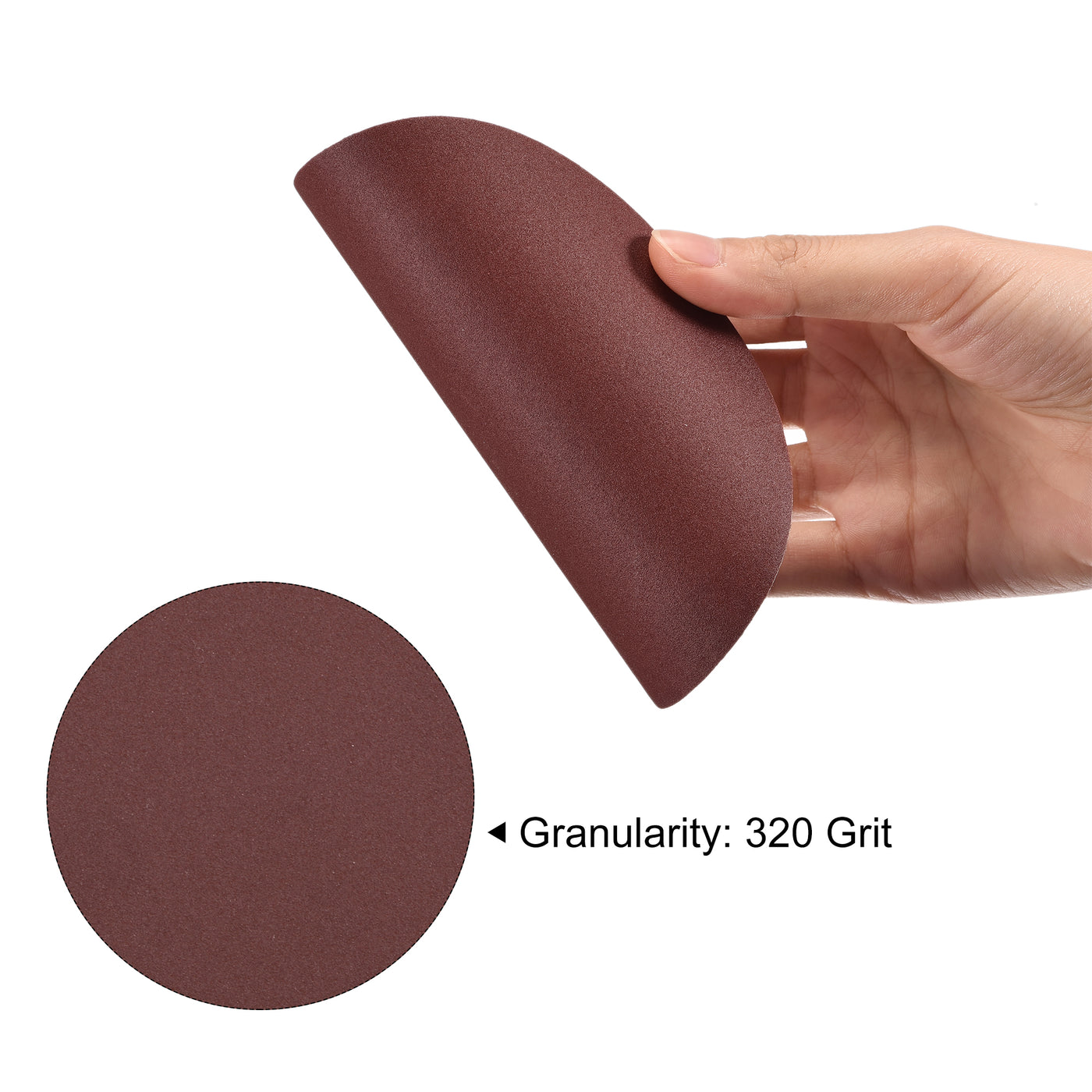 Harfington PSA Sanding Disc Aluminum Oxide Adhesive Backed Sandpaper