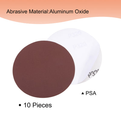 Harfington PSA Sanding Disc Aluminum Oxide Adhesive Backed Sandpaper