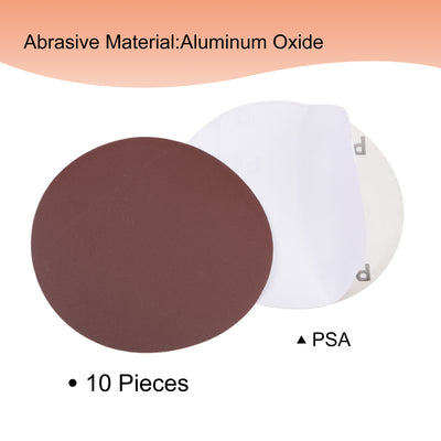 Harfington PSA Sanding Disc Aluminum Oxide Adhesive Backed Sandpaper