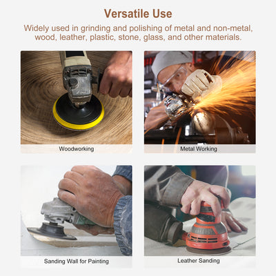 Harfington PSA Sanding Disc Aluminum Oxide Adhesive Backed Sandpaper