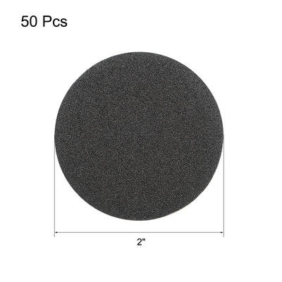 Harfington 2-Inch Hook and Loop Sanding Disc Wet / Dry Silicon Carbide 150 Grit 50 Pcs