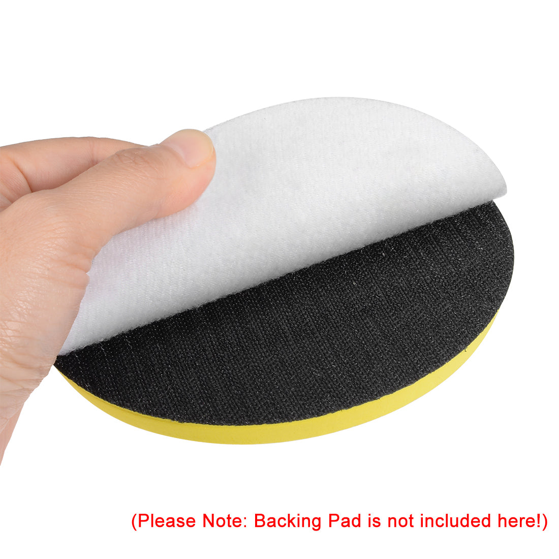 Harfington 2-Inch Hook and Loop Sanding Disc Wet / Dry Silicon Carbide 150 Grit 50 Pcs