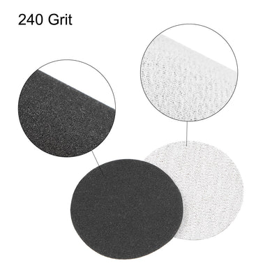 Harfington Hook and Loop Sanding Pads Tool Disc Wet Dry Silicon Carbide