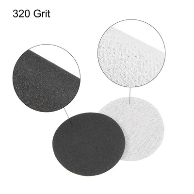 Harfington Hook and Loop Sanding Pads Tool Disc Wet Dry Silicon Carbide
