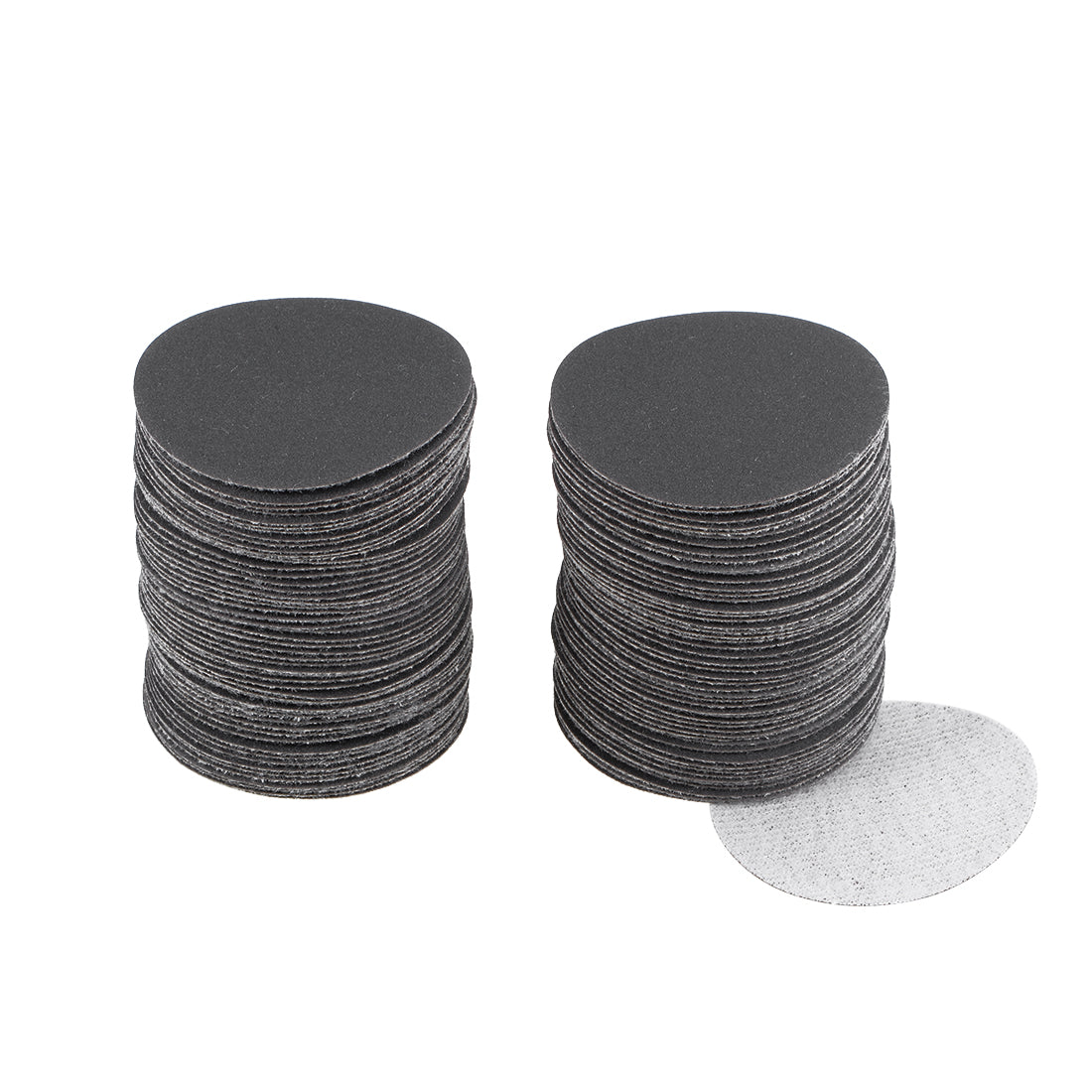 Harfington 2-Inch Hook and Loop Sanding Disc Wet / Dry Silicon Carbide 400 Grit 100 Pcs