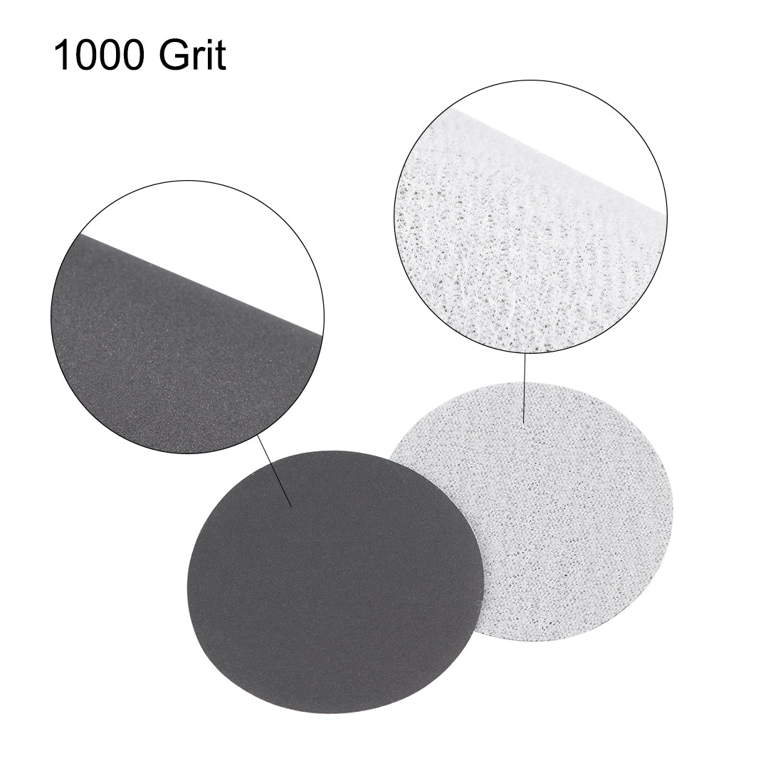 Harfington Hook and Loop Sanding Pads Tool Disc Wet Dry Silicon Carbide