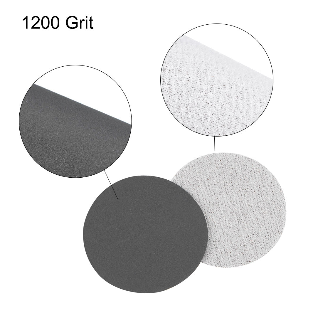 Harfington Hook and Loop Sanding Pads Tool Disc Wet Dry Silicon Carbide