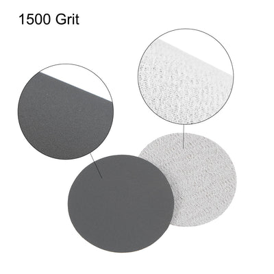 Harfington Hook and Loop Sanding Pads Tool Disc Wet Dry Silicon Carbide