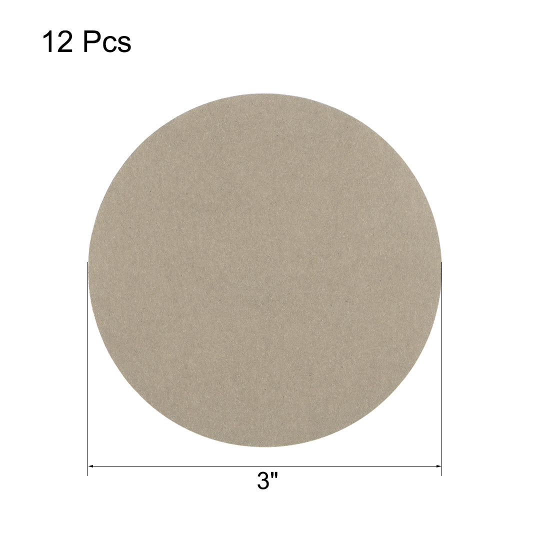Harfington 3-inch Hook and Loop Sanding Disc Wet / Dry Silicon Carbide 10000 Grit 12 Pcs