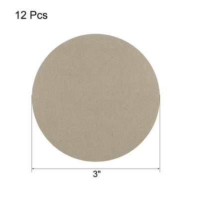 Harfington 3-inch Hook and Loop Sanding Disc Wet / Dry Silicon Carbide 10000 Grit 12 Pcs