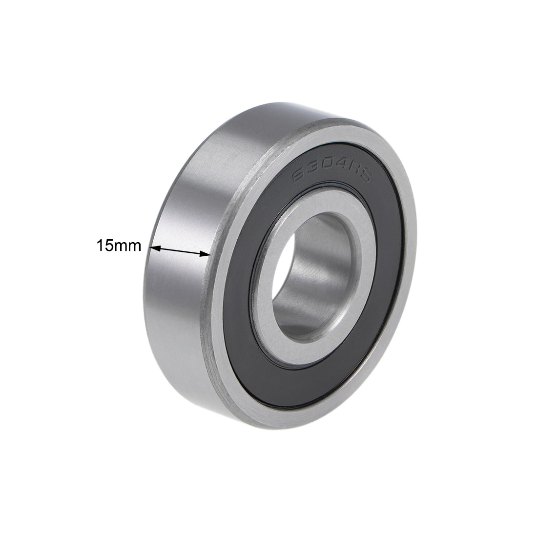 Harfington Deep Groove Ball Bearings Metric Double Seal Chrome Steel ABEC1 Z2