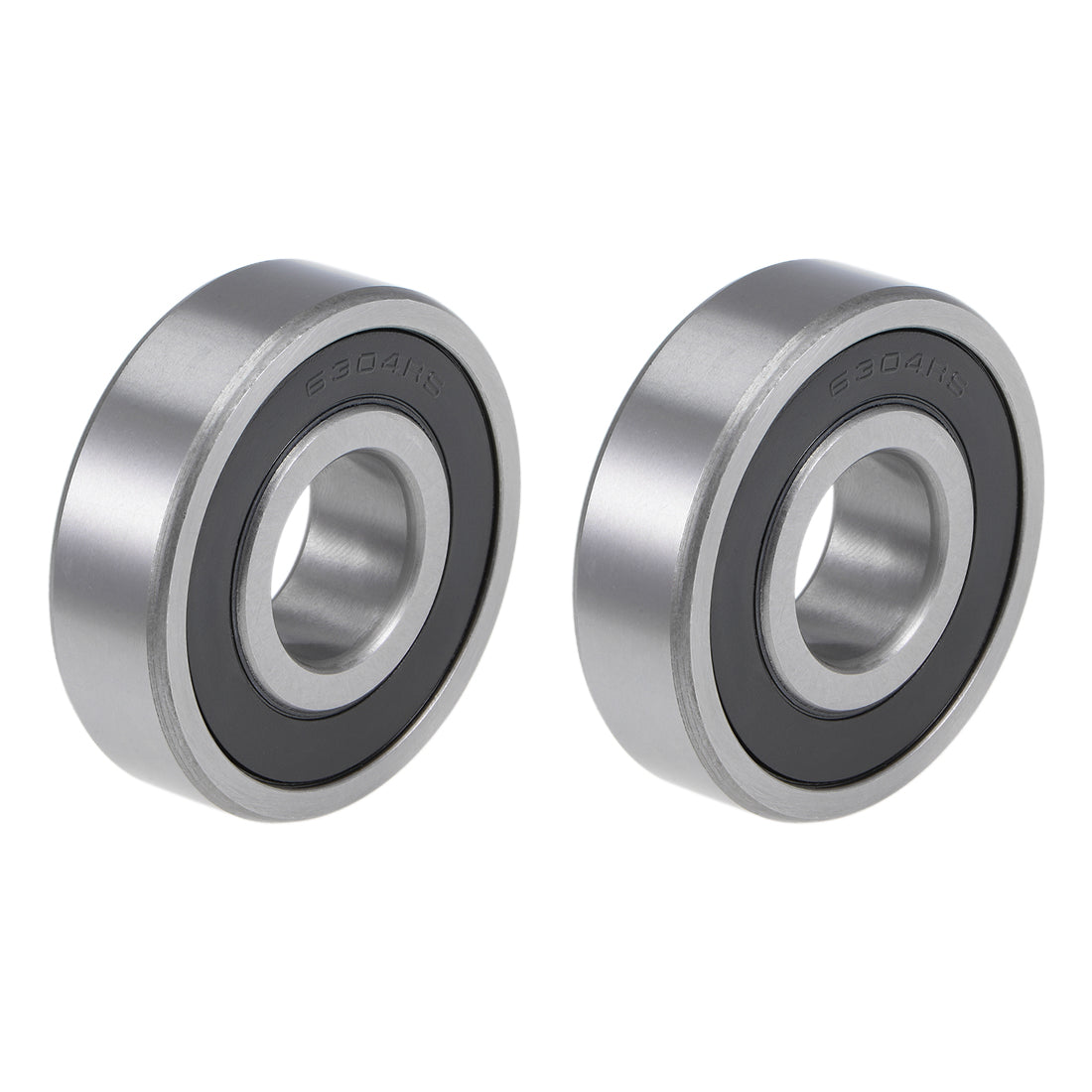 Harfington Deep Groove Ball Bearings Metric Double Seal Chrome Steel ABEC1 Z2