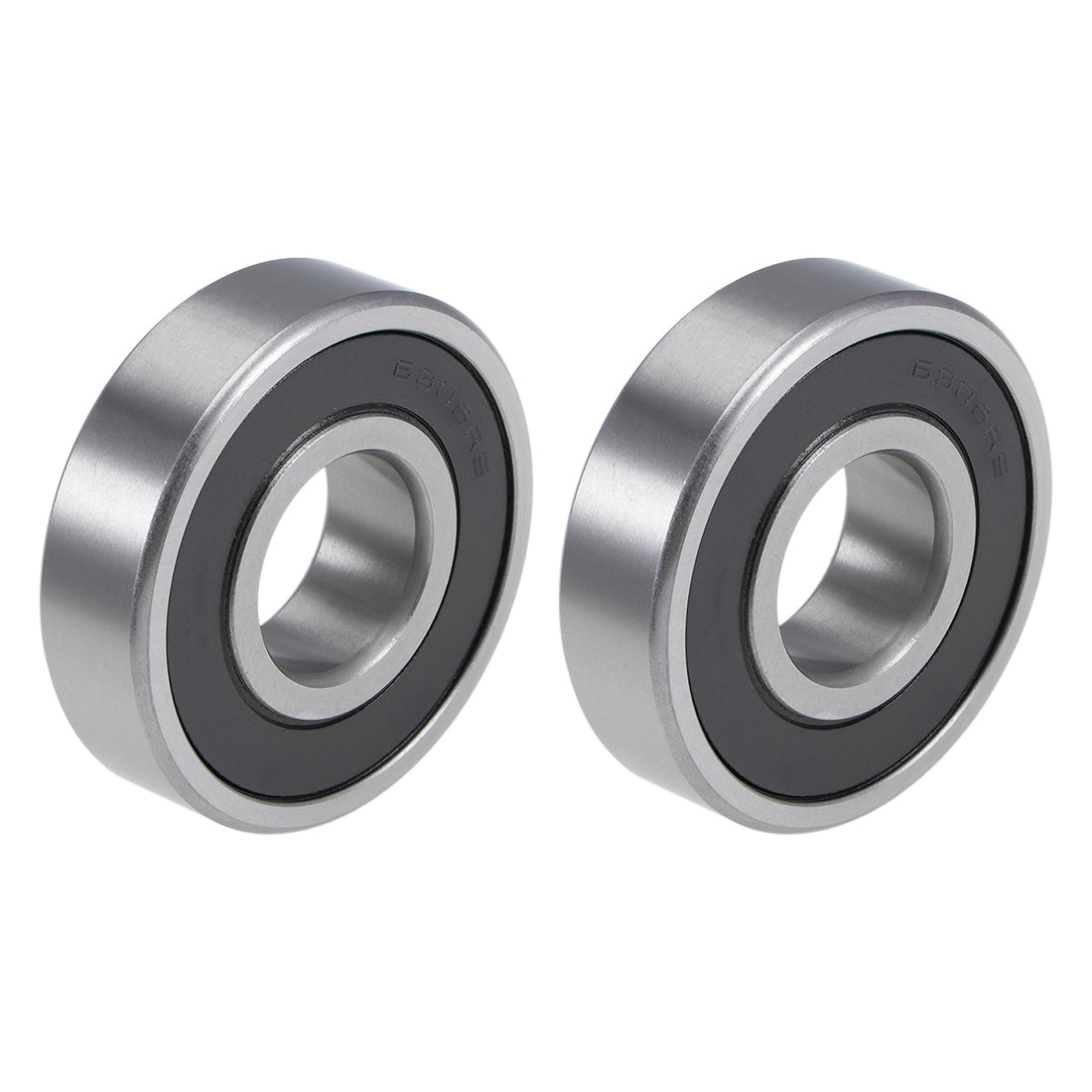 Harfington Deep Groove Ball Bearings Metric Double Seal Chrome Steel ABEC1 Z2