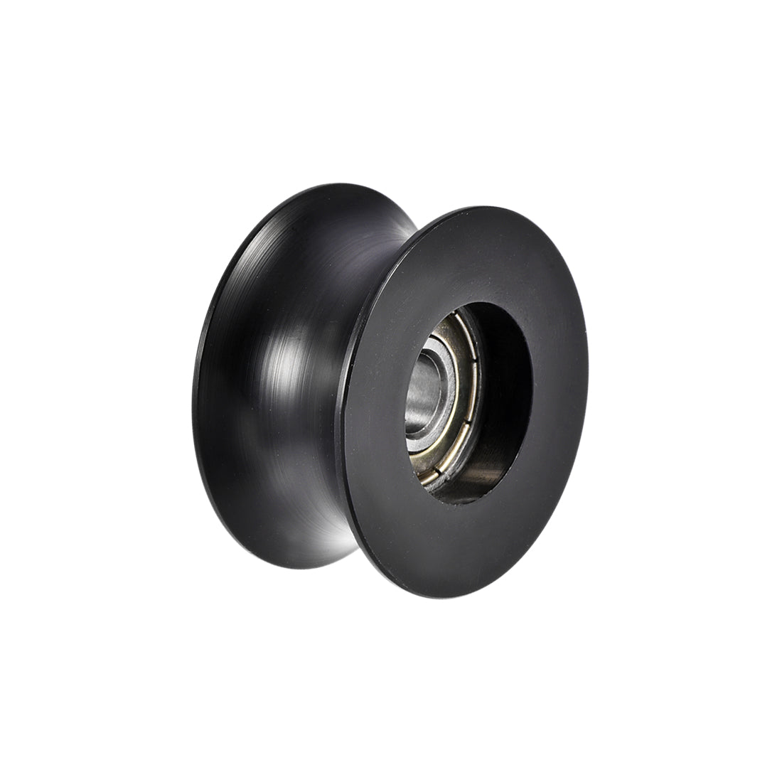 Harfington 0840UU Kugellager mit tiefer U-Rillentiefe, 8 x 40 x 19,8 mm, doppelt metallgeschirmtes Lager aus Chromstahl und Nylon