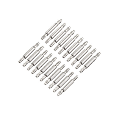 Harfington Spring Bar Pins Double Fringe Stainless Steel Watch Band Pins 20Pcs