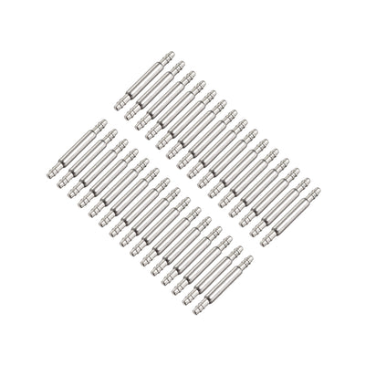 Harfington Spring Bar Pins Double Fringe Stainless Steel Watch Band Pins 30Pcs