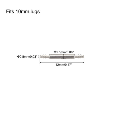 Harfington Spring Bar Pins Double Fringe Stainless Steel Watch Band Pins 30Pcs