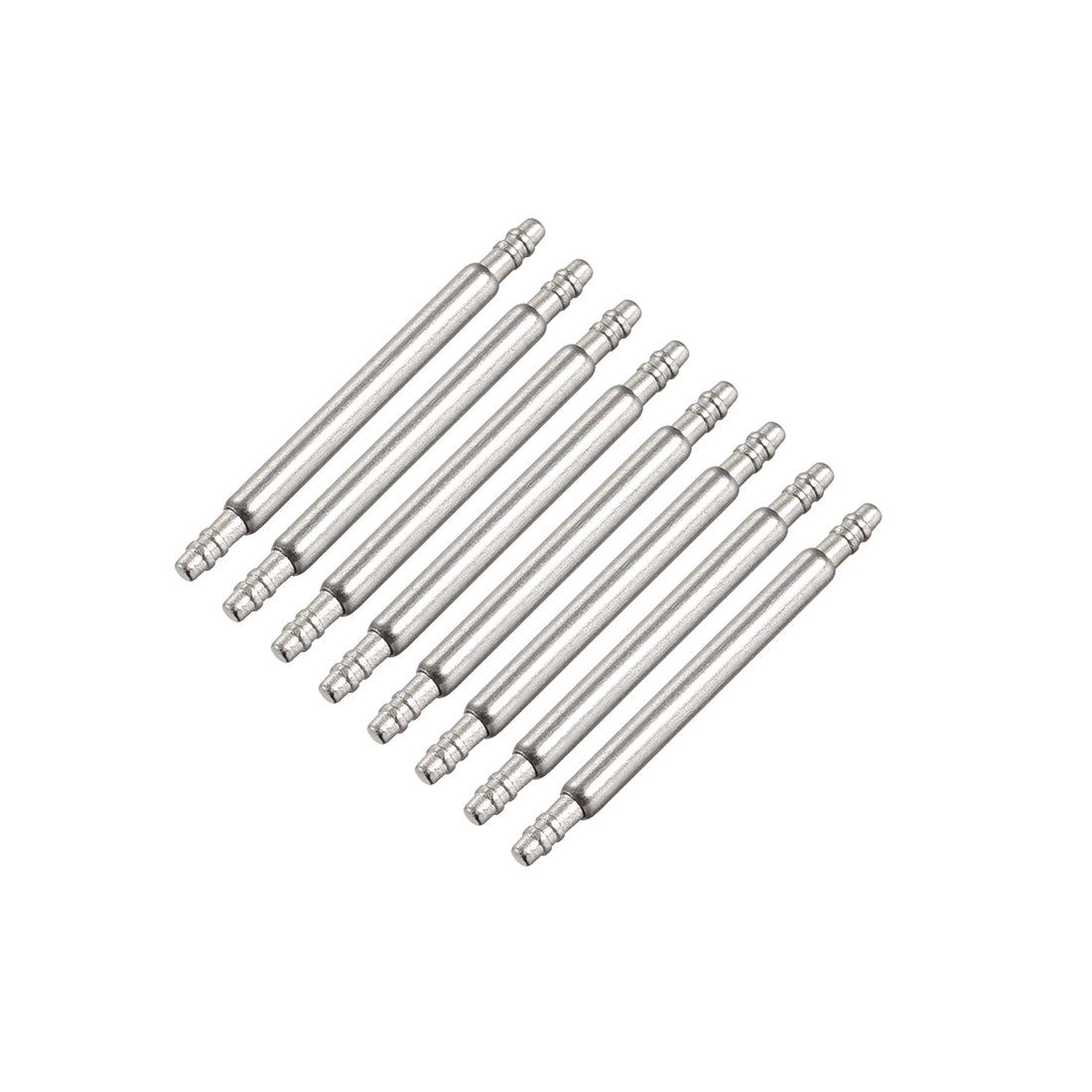 Harfington Spring Bar Pins Double Fringe Stainless Steel Watch Band Pins 8Pcs