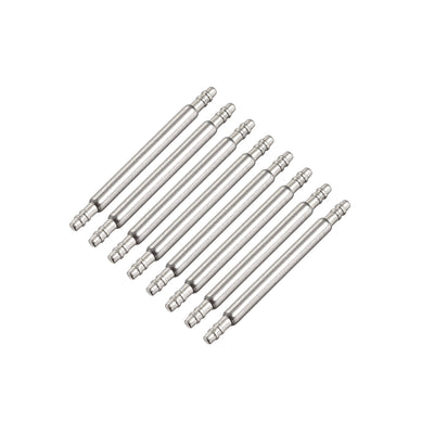 Harfington Spring Bar Pins Double Fringe Stainless Steel Watch Band Pins 8Pcs