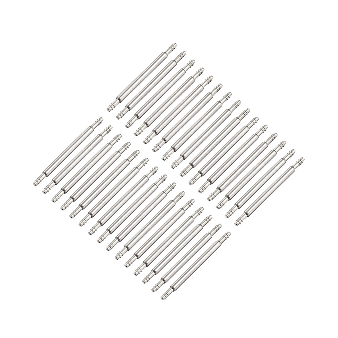 Harfington Spring Bar Pins Double Fringe Stainless Steel Watch Band Pins 30Pcs