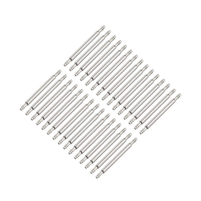 Harfington Spring Bar Pins Double Fringe Stainless Steel Watch Band Pins 30Pcs