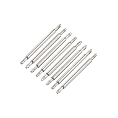 Harfington Spring Bar Pins Double Fringe Stainless Steel Watch Band Pins 8Pcs