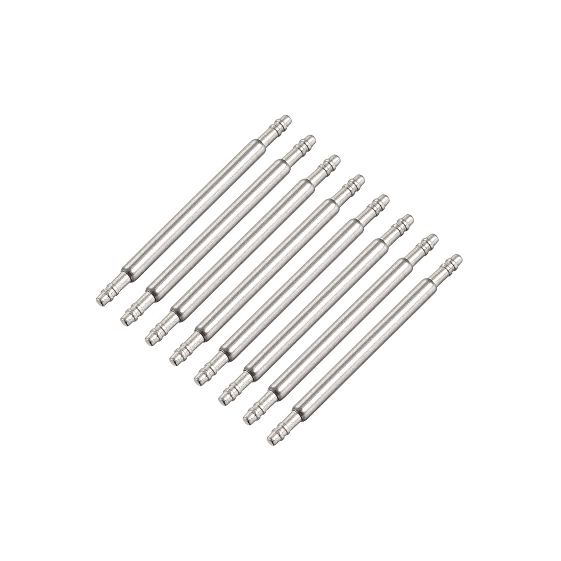 Harfington Spring Bar Pins Double Fringe Stainless Steel Watch Band Pins 8Pcs