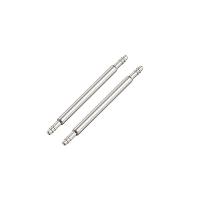 Harfington Spring Bar Pins Double Fringe 316 Stainless Steel for Watch Band 2Pcs