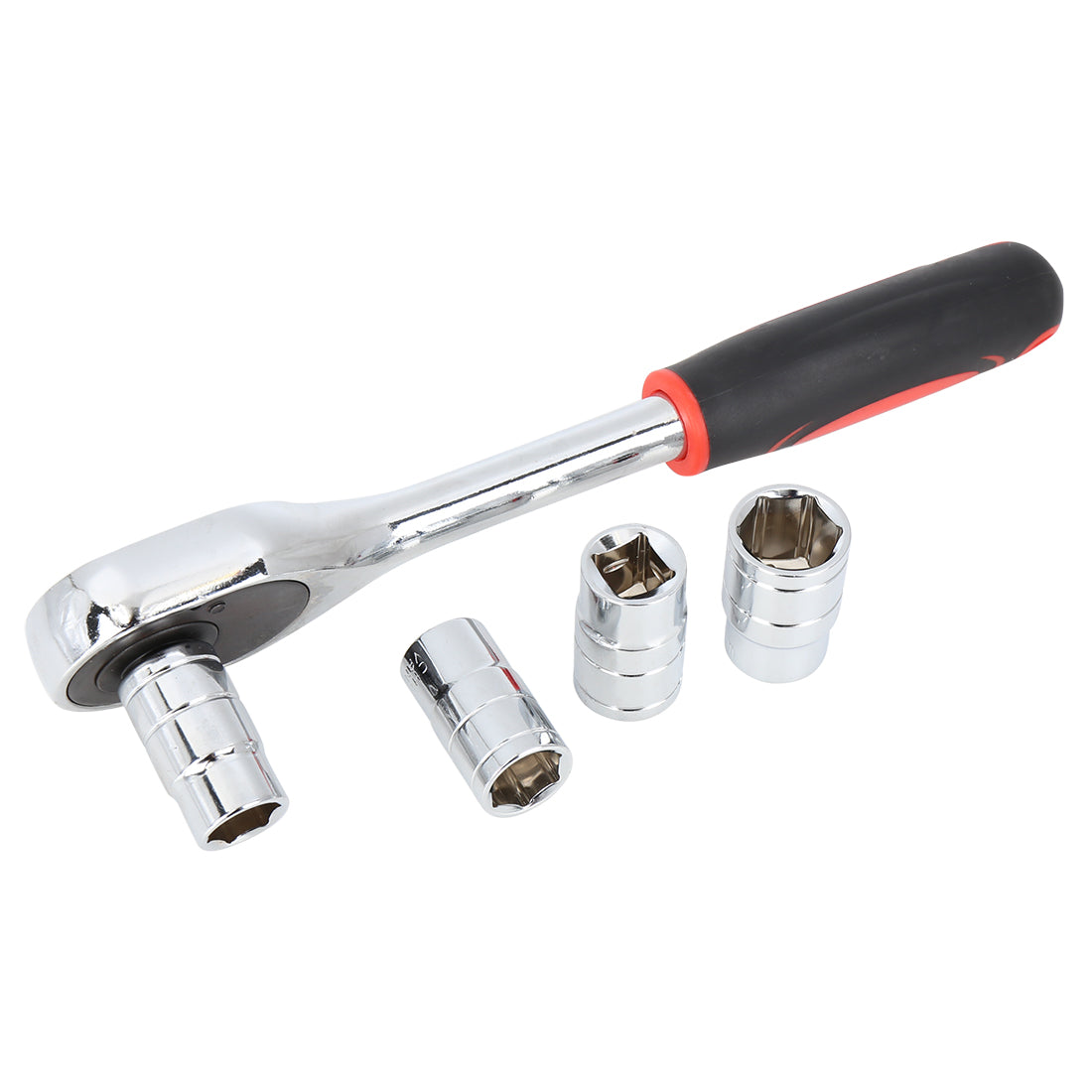 Harfington 12 in 1 1/2 Inch Car Common Socket Wrench Set Connecting Rod Combination Tools